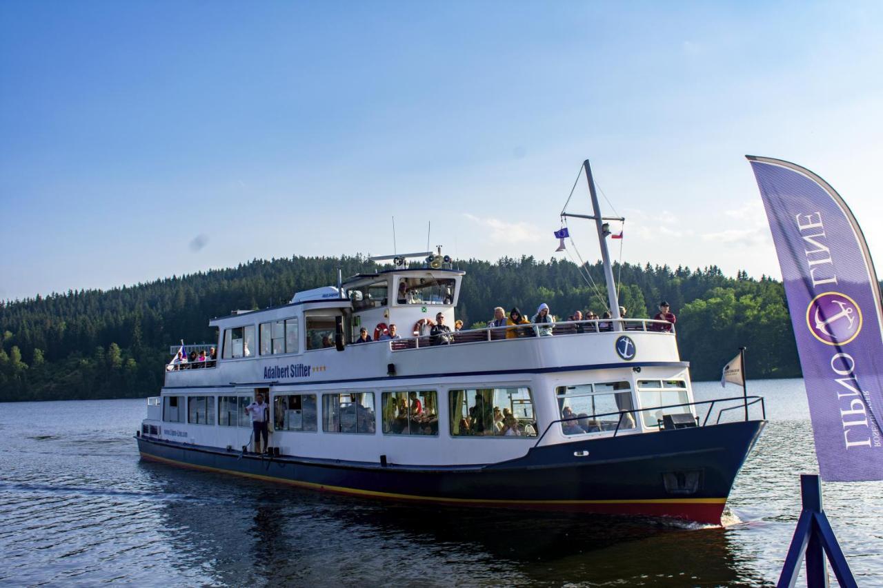 Ubytovani Hanka V Pokoji S Bakonem C408 Frymburk Buitenkant foto